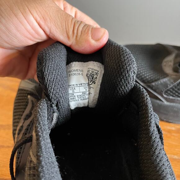 Saucony Cohesion 14 Trail Running Shoes Women's Size 10 Black - Picture 3 of 7